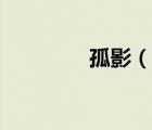 孤影（說一說孤影的簡介）