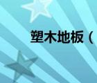 塑木地板（說一說塑木地板的簡介）
