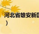 河北省雄安新區(qū)發(fā)展前景（雄安新區(qū)發(fā)展前景）