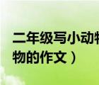 二年級(jí)寫小動(dòng)物的作文200字（二年級(jí)寫小動(dòng)物的作文）