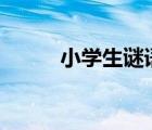 小學(xué)生謎語(yǔ)100條（小學(xué)生謎語(yǔ)）