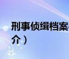 刑事偵緝檔案4（說一說刑事偵緝檔案4的簡(jiǎn)介）