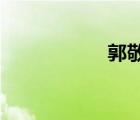 郭敬明為什么這么矮