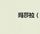 瑪莎拉（說一說瑪莎拉的簡介）