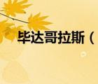 畢達(dá)哥拉斯（說一說畢達(dá)哥拉斯的簡介）