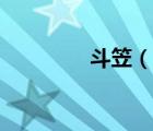 斗笠（說(shuō)一說(shuō)斗笠的簡(jiǎn)介）