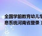 全國學(xué)前教育幼兒學(xué)籍管理系統(tǒng)河南（全國學(xué)前教育管理信息系統(tǒng)河南省登錄）