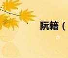 阮籍（說一說阮籍的簡介）