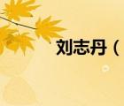 劉志丹（說一說劉志丹的簡介）