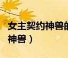 女主契約神獸的玄幻小說(shuō)（女主玄幻穿越契約神獸）