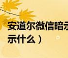 安道爾微信暗示什么特殊職業(yè)（安道爾微信暗示什么）