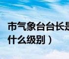 市氣象臺(tái)臺(tái)長是什么級別（中央電視臺(tái)臺(tái)長是什么級別）