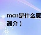 mcn是什么意思（說(shuō)一說(shuō)mcn是什么意思的簡(jiǎn)介）