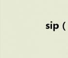 sip（說一說sip的簡(jiǎn)介）