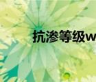 抗?jié)B等級w6和p6區(qū)別（抗?jié)B等級）