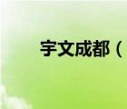 宇文成都（說一說宇文成都的簡介）
