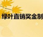綠葉直銷獎金制度細(xì)解（綠葉直銷獎金制度）