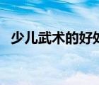少兒武術的好處與壞處（少兒武術的好處）
