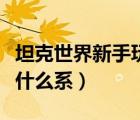 坦克世界新手玩什么系的車（坦克世界新手玩什么系）