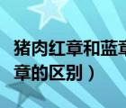 豬肉紅章和藍(lán)章的區(qū)別是什么（豬肉紅章和藍(lán)章的區(qū)別）