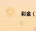 彩金（說一說彩金的簡介）