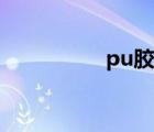 pu膠水膠粘劑（pu膠）