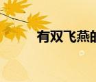 有雙飛燕的四句的詩詞（燕雙飛）