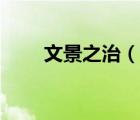 文景之治（說一說文景之治的簡介）