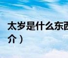 太歲是什么東西（說一說太歲是什么東西的簡介）
