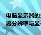 電腦顯示器的分辨率和顯卡有關(guān)系么?（顯示器分辨率與顯卡）