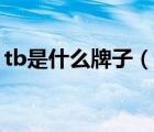 tb是什么牌子（說一說tb是什么牌子的簡介）