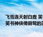 飛雪連天射白鹿 笑書神俠倚碧鴛（說一說飛雪連天射白鹿 笑書神俠倚碧鴛的簡介）