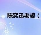 陳奕迅老婆（說(shuō)一說(shuō)陳奕迅老婆的簡(jiǎn)介）
