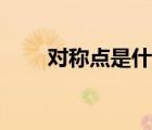 對稱點是什么東西（對稱點是什么）
