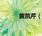 黃凱芹（說一說黃凱芹的簡介）