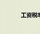 工資稅率怎么算（工資稅率）