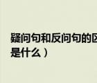 疑問句和反問句的區(qū)別是什么英語（疑問句和反問句的區(qū)別是什么）