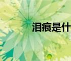 淚痕是什么樣的（淚痕是什么）