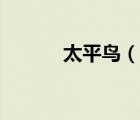 太平鳥（說一說太平鳥的簡介）