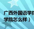 廣西外國(guó)語(yǔ)學(xué)院怎么樣就業(yè)前景（廣西外國(guó)語(yǔ)學(xué)院怎么樣）