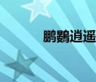 鵬鷃逍遙的意思（逍遙的意思）