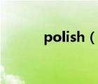 polish（說一說polish的簡介）