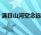 滿目山河空念遠(yuǎn)的意思（滿目山河什么意思）
