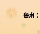 魯肅（說一說魯肅的簡(jiǎn)介）