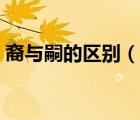裔與嗣的區(qū)別（裔孫和嗣孫意義上有何區(qū)別）