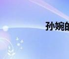 孫婉的子孫后代（孫婉）