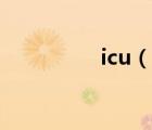 icu（說(shuō)一說(shuō)icu的簡(jiǎn)介）