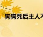 狗狗死后主人不能哭（狗死后主人不能哭）