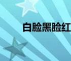 白臉黑臉紅臉分別代表什么（白臉）