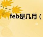 feb是幾月（說(shuō)一說(shuō)feb是幾月的簡(jiǎn)介）